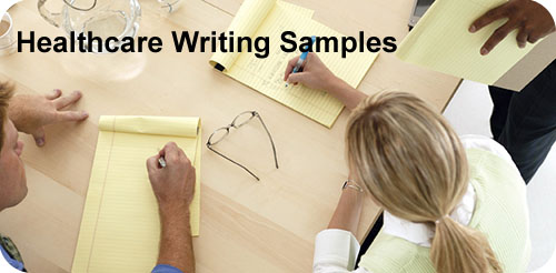 Healthcare Writing Samples